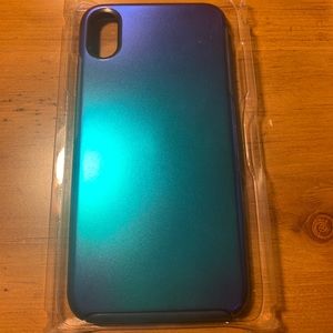 Iridescent iPhone XS Max otter box case
